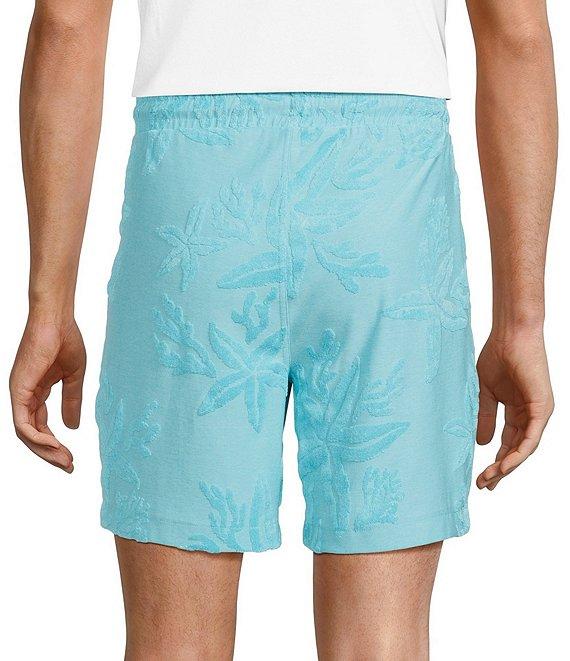 Caribbean Starfish Terry 7#double; Inseam Knit Shorts Product Image