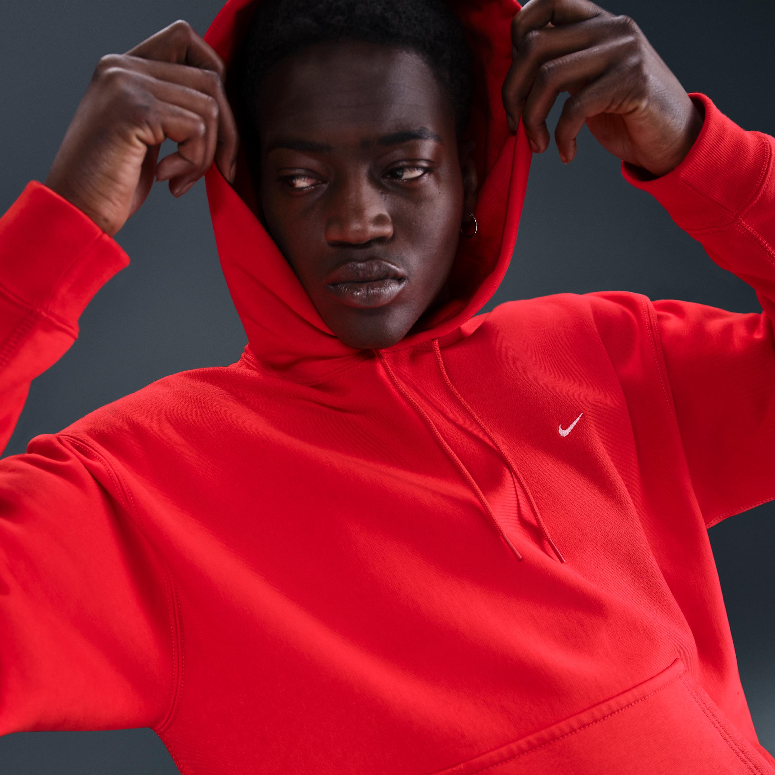 Nike Men's Solo Swoosh Pullover Hoodie Product Image