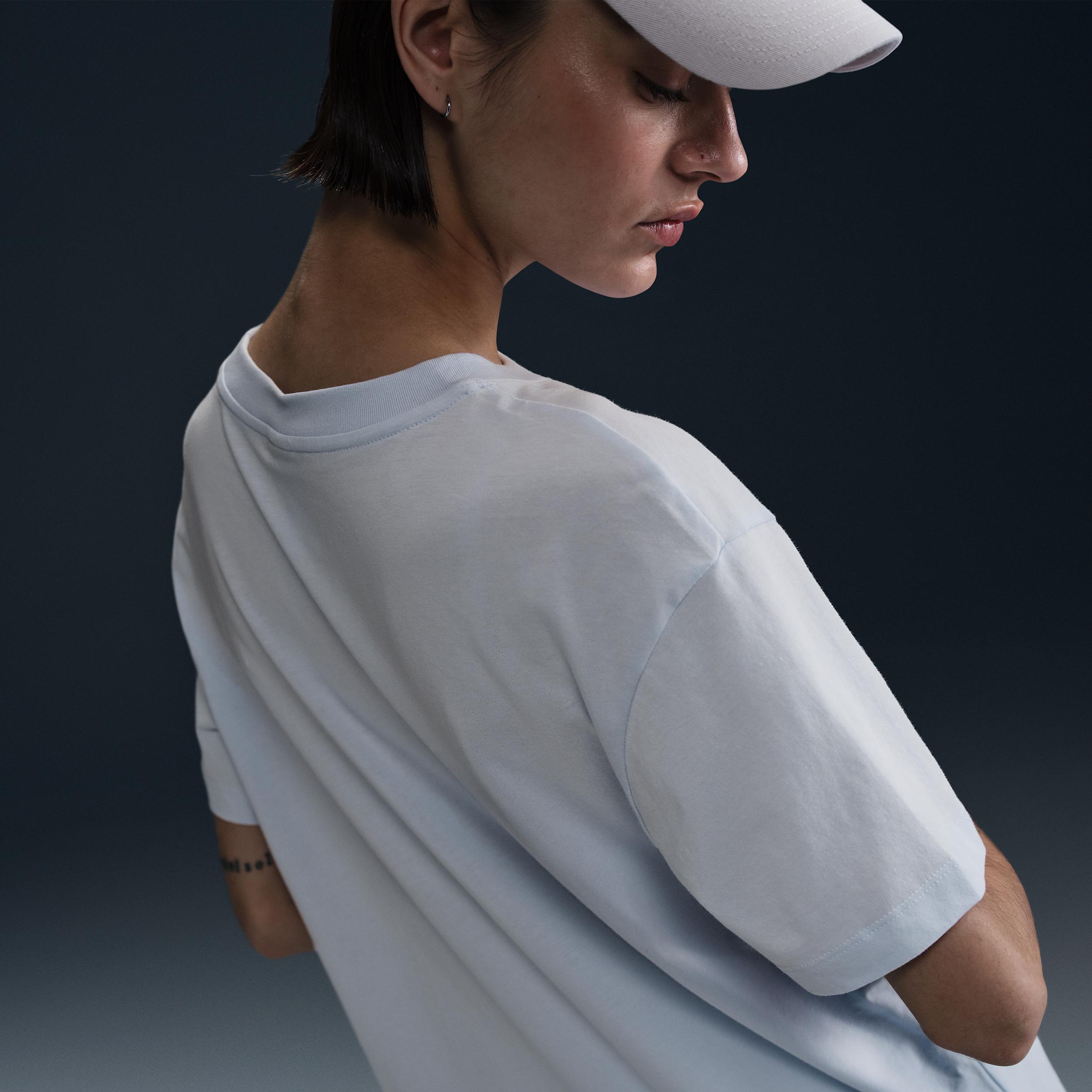 Womens Nike Sportswear Chill Knit Oversized T-Shirt Dress | DV7882-423 Product Image