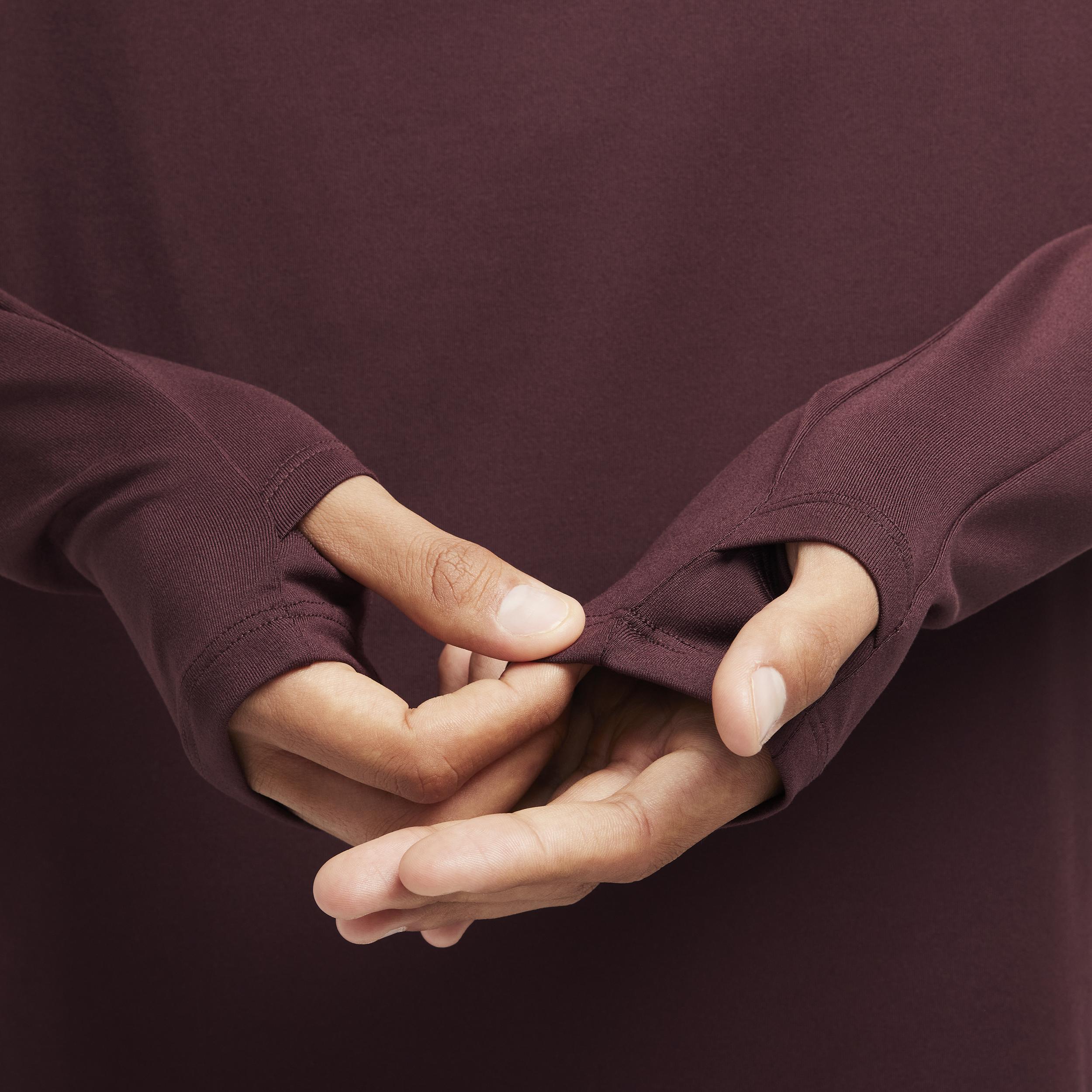 Nike Mens Element Dri-FIT 1/2-Zip Running Top | DD4756-652 Product Image