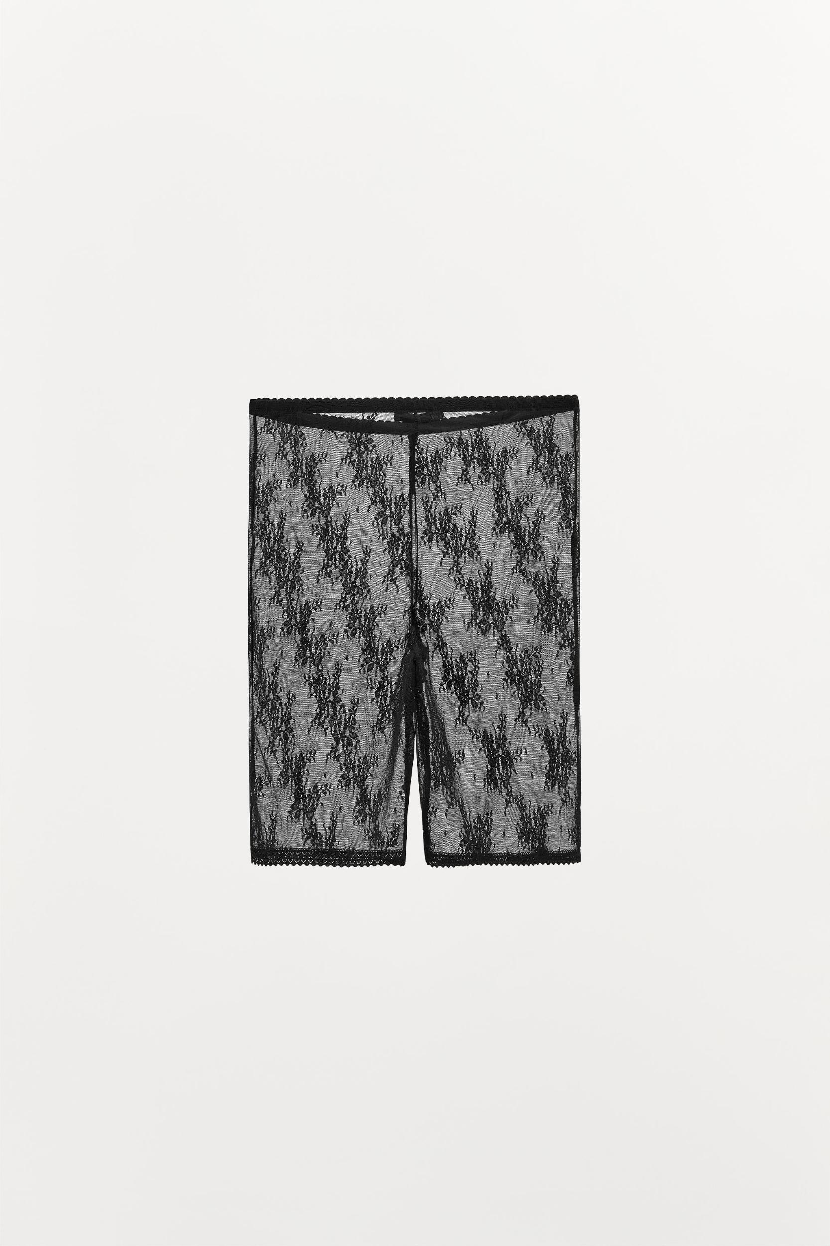 LACE BIKE SHORTS Product Image