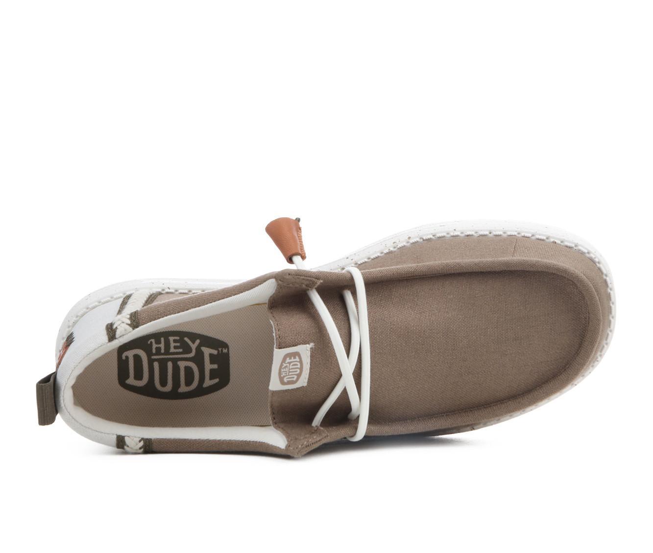 Men's HEYDUDE Wally Craft Linen Casual Shoes Product Image