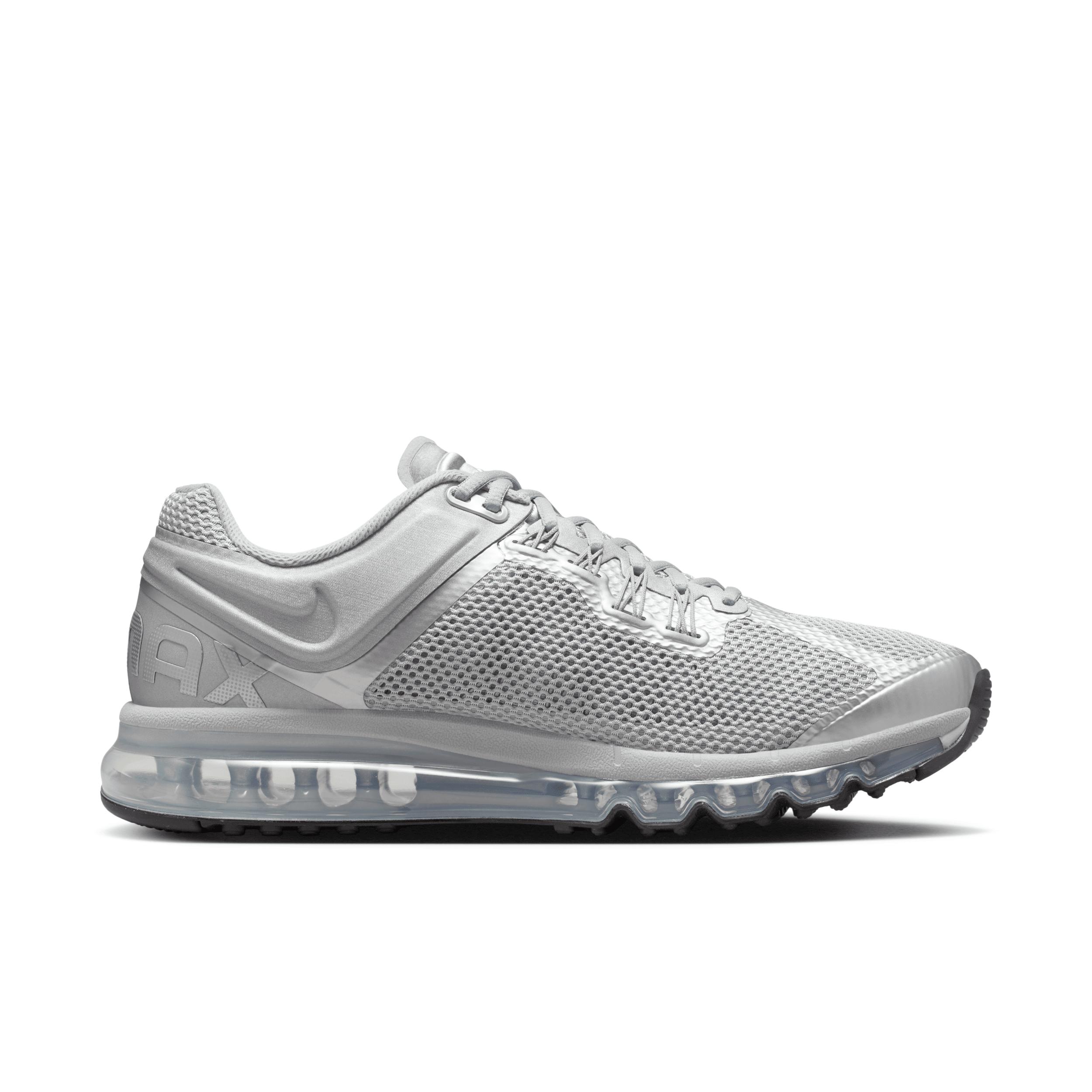 Nike Mens Nike Air Max 2013 - Mens Running Shoes Metallic Silver/Metallic Silver/Black Product Image