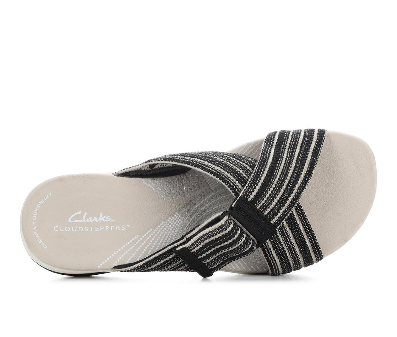 Women's Clarks Arla Wave Wedge Sandals Product Image