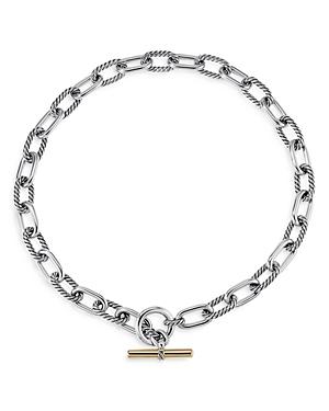 David Yurman Dy Madison Toggle Chain Necklace with 18K Yellow Gold, 20 Product Image
