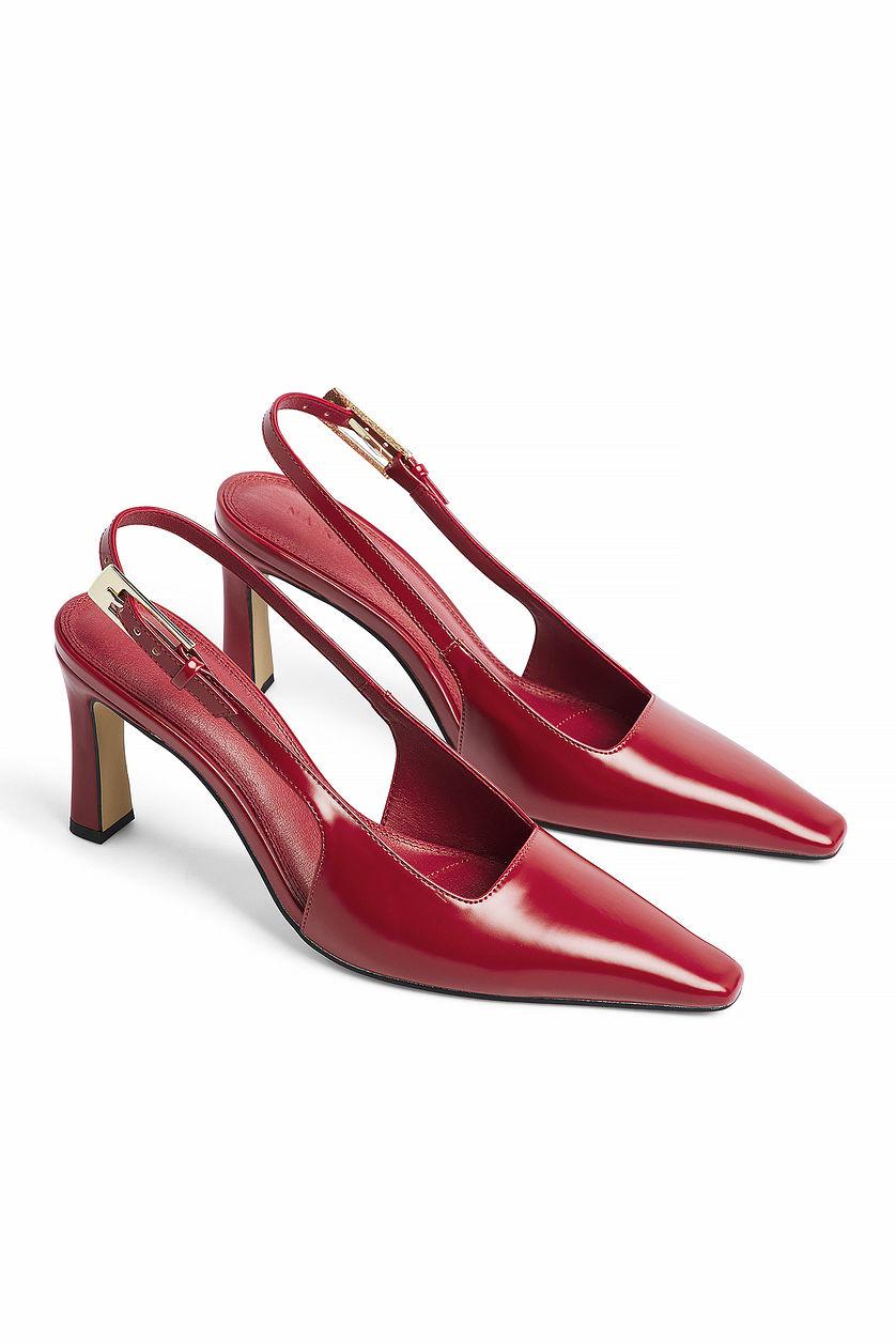Squared Cut Slingback Pump Product Image