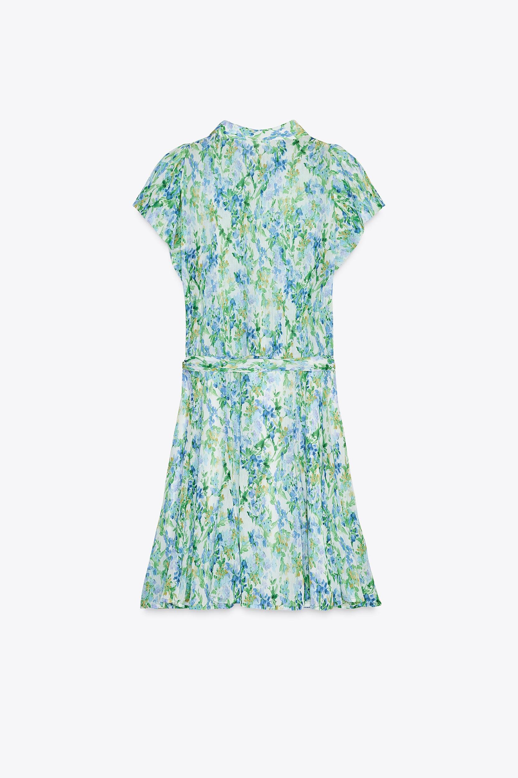 PRINTED MINI DRESS Product Image