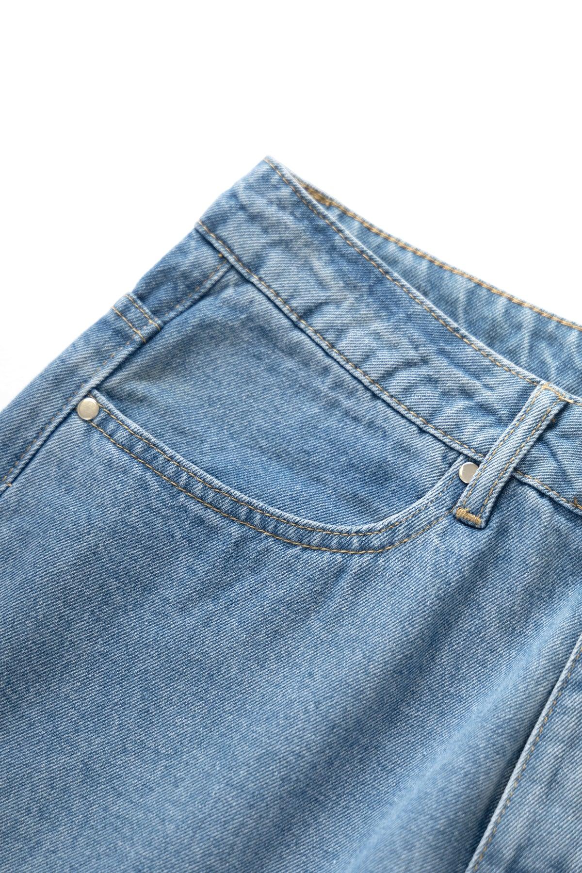 Power Goods - 90's Jeans - Washed Blue Product Image