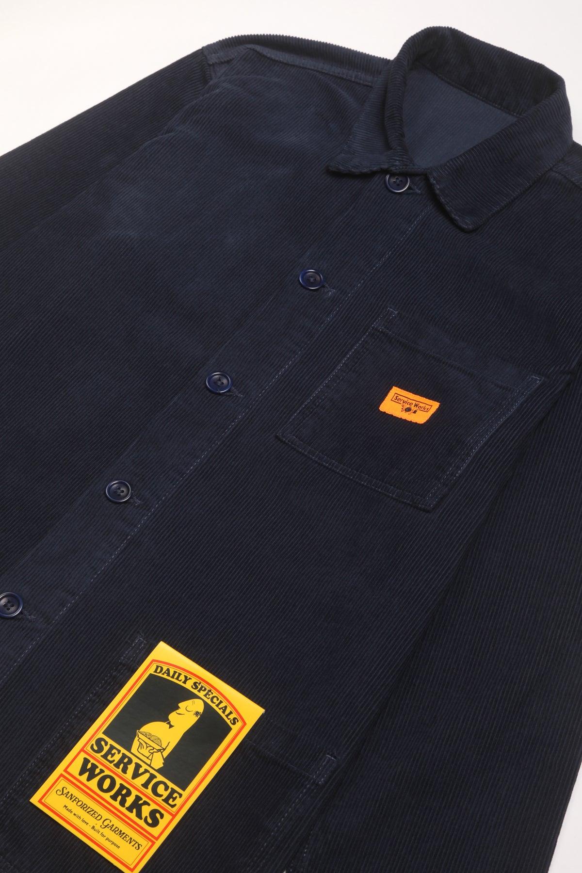 Service Works - Corduroy Chore Shirt - Navy Product Image