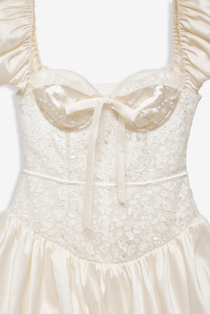 Mckenna Mini Dress — Ivory Product Image