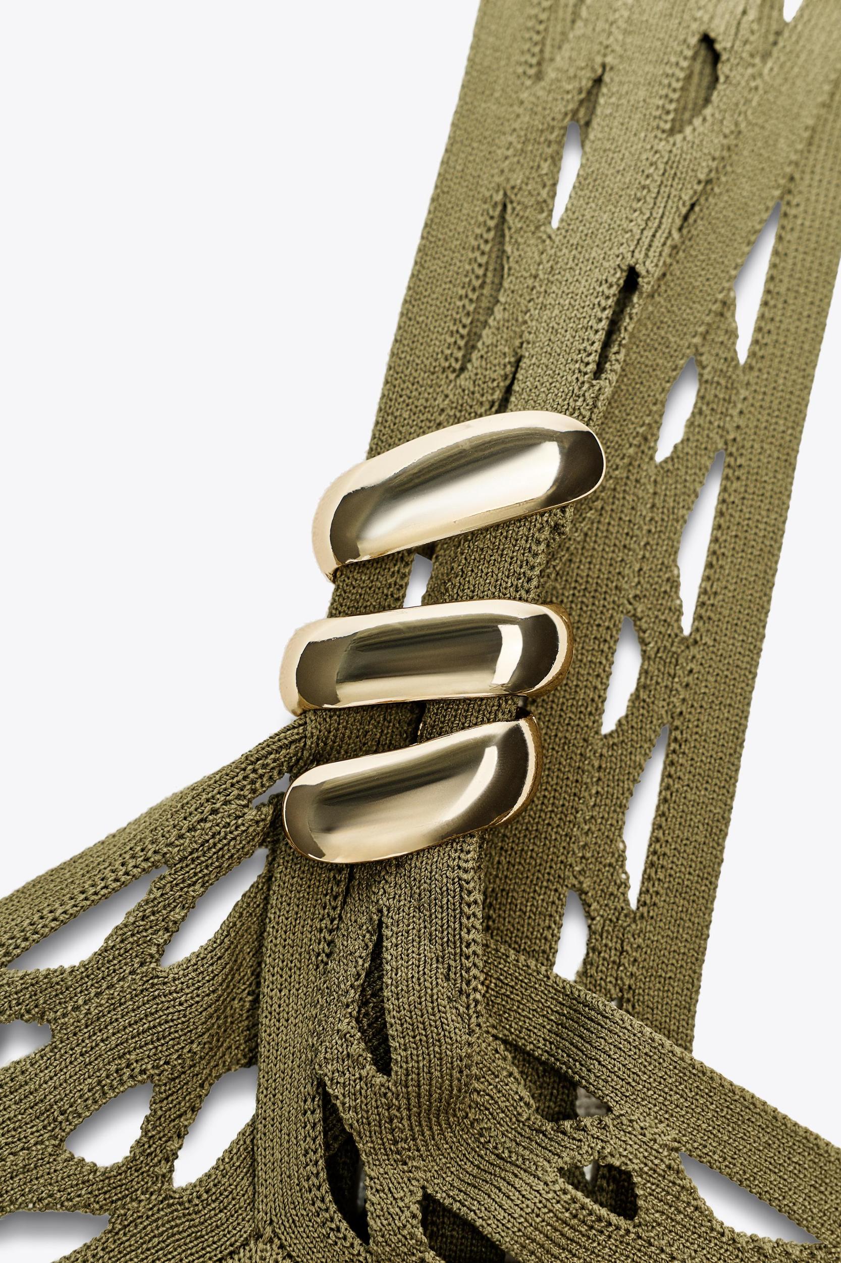 ASYMMETRIC KNIT TOP Product Image