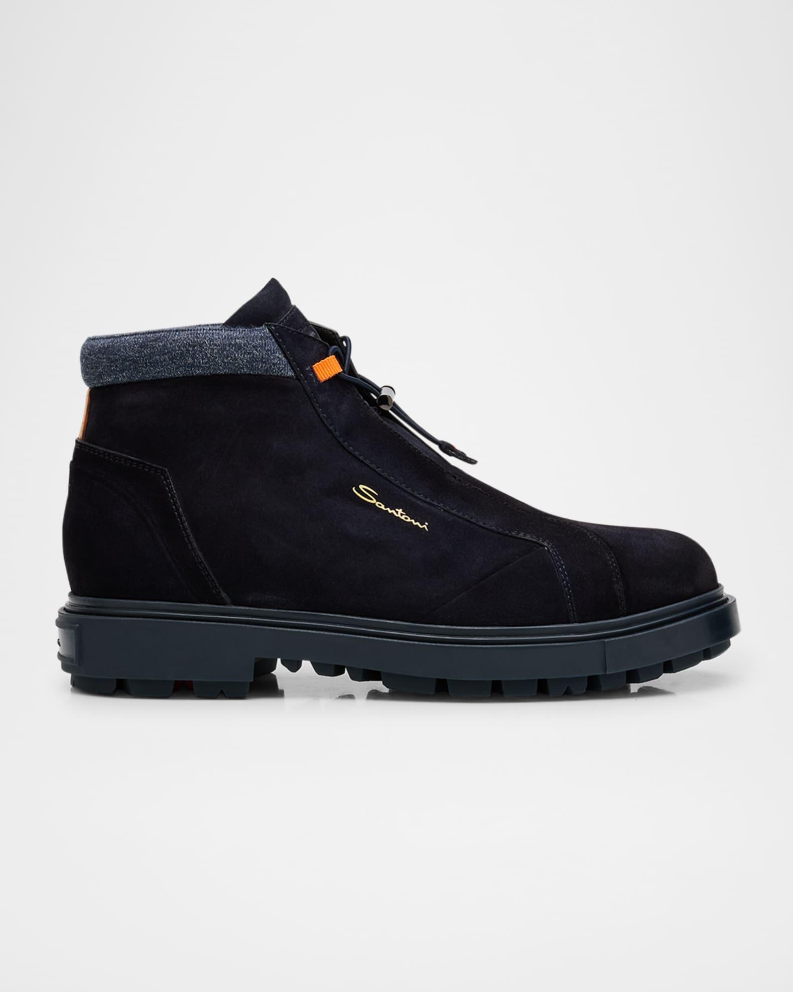 Men's Corvat Shearling-Lined Ankle Boots Product Image