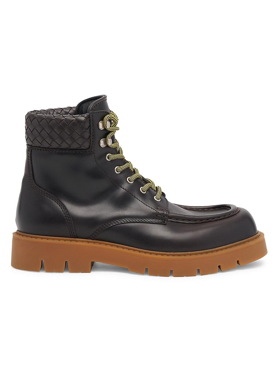 Men's Haddock Leather Lace-Up Boots Product Image