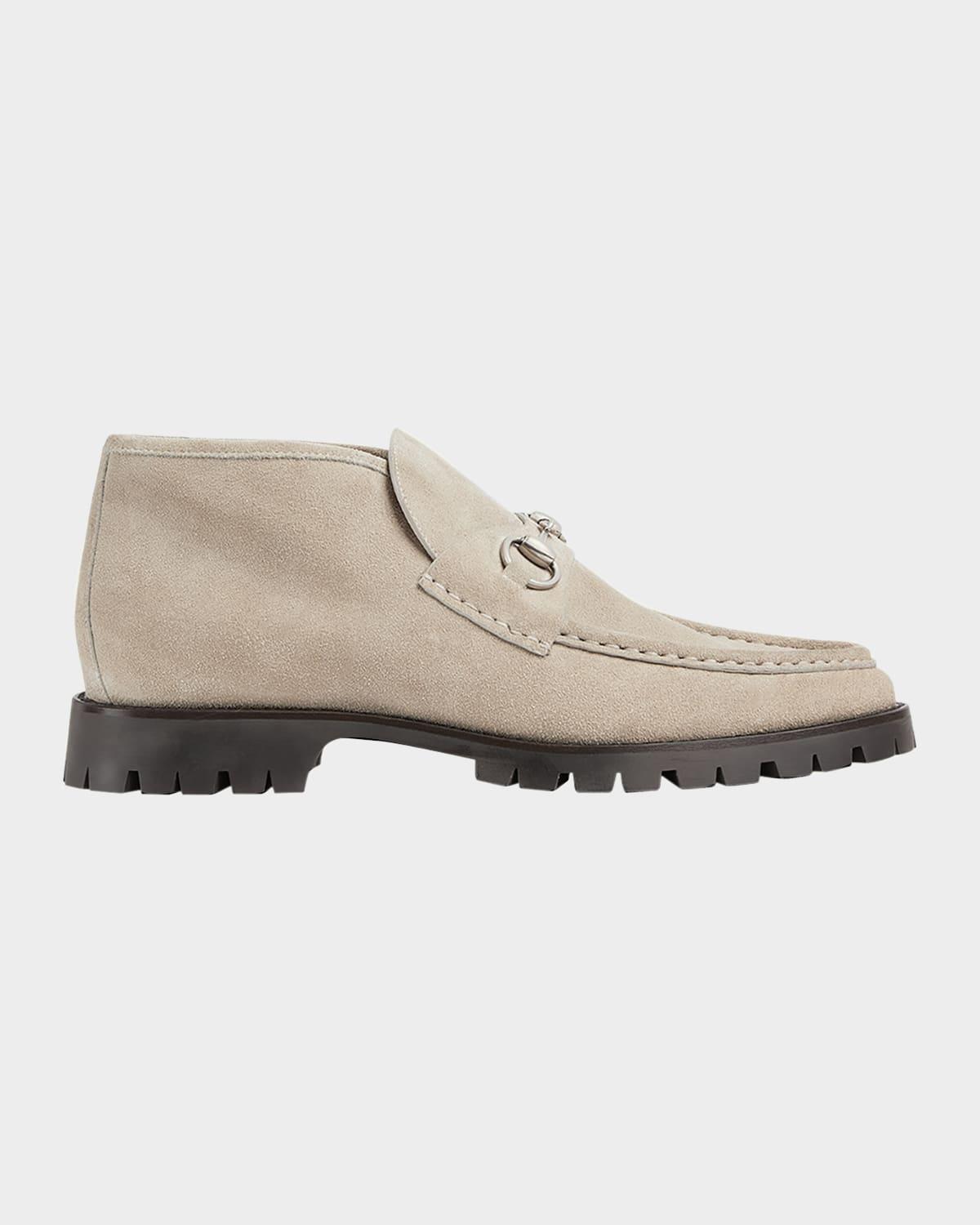 Men's Sylke Suede Bit Lug-Sole Chukka Boots Product Image