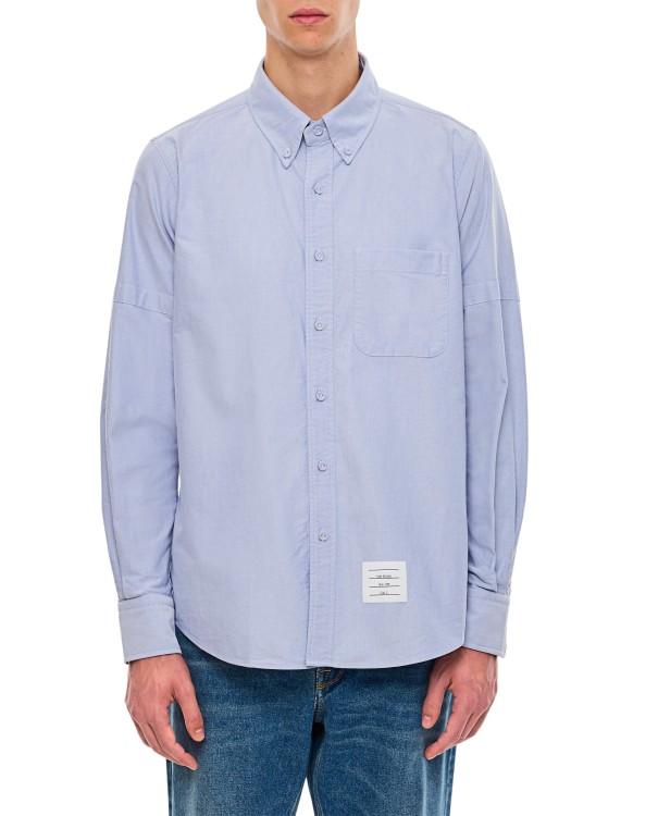 Thom Browne Men's Classic Fit Cotton Button-Down Shirt Product Image