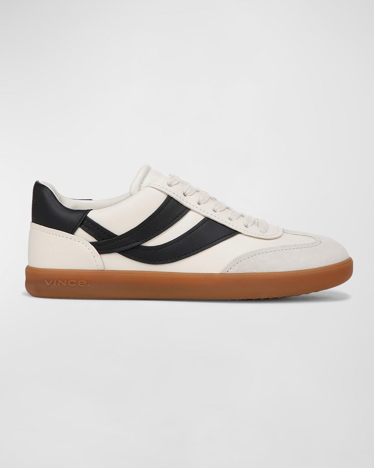 Womens Oasis Leather Sneakers Product Image
