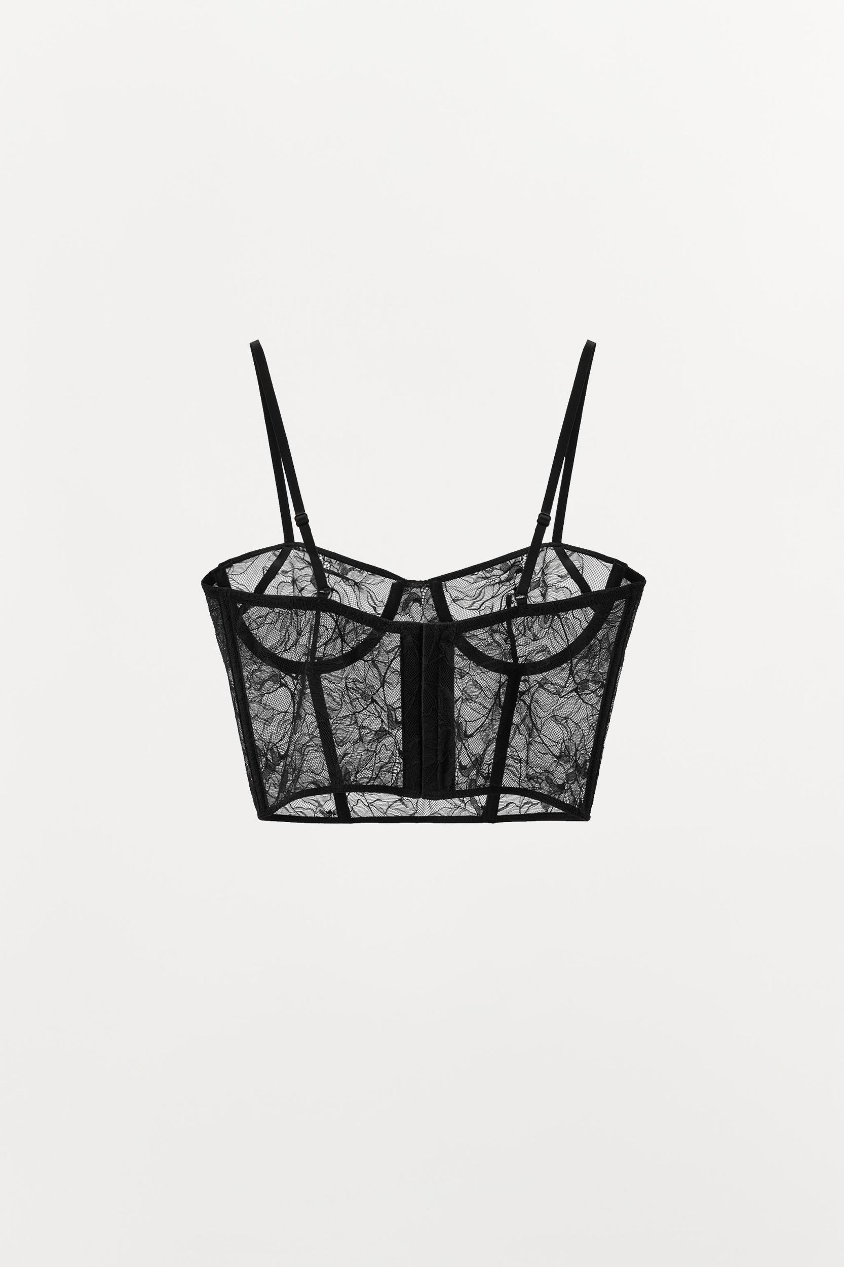 LACE UNDERWIRE CORSET Product Image