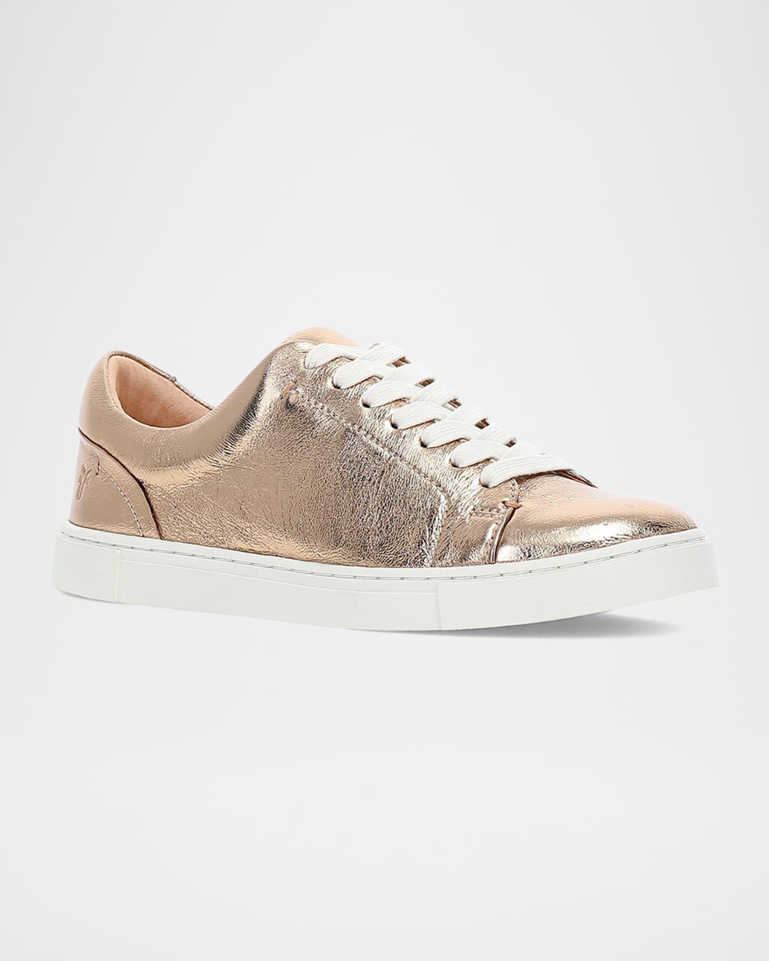 Ivy Metallic Low-Top Sneakers Product Image