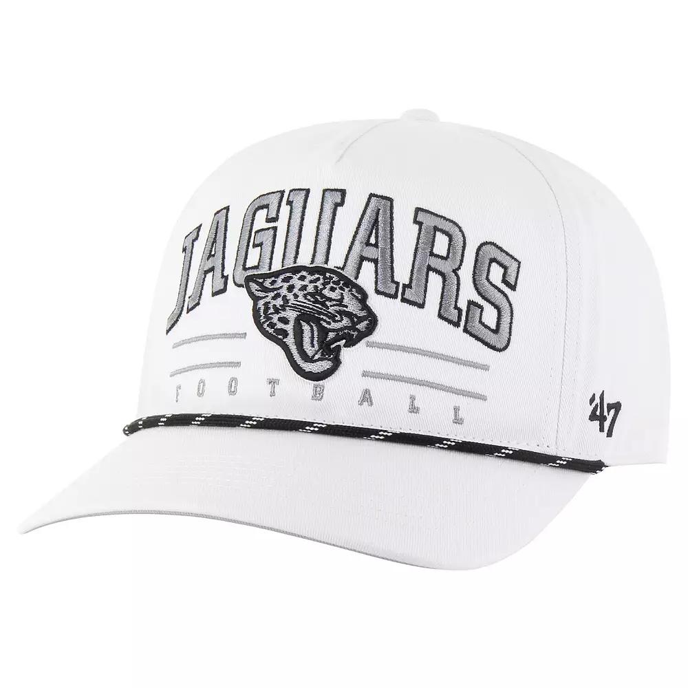 Men's '47 White Jacksonville Jaguars Roscoe Speckle Adjustable Hat Product Image