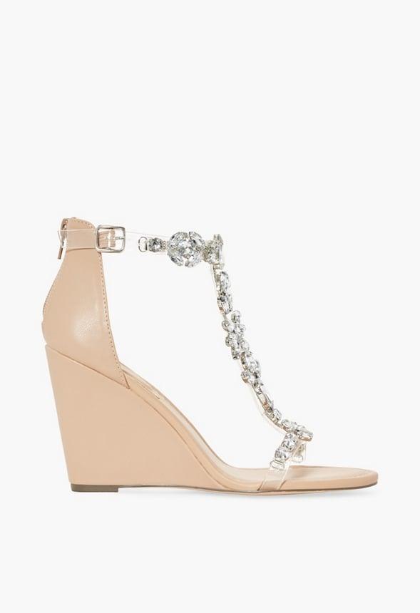 JustFab Margaux Platform Loafer Pump Womens Black/ White Size 8.5 Product Image