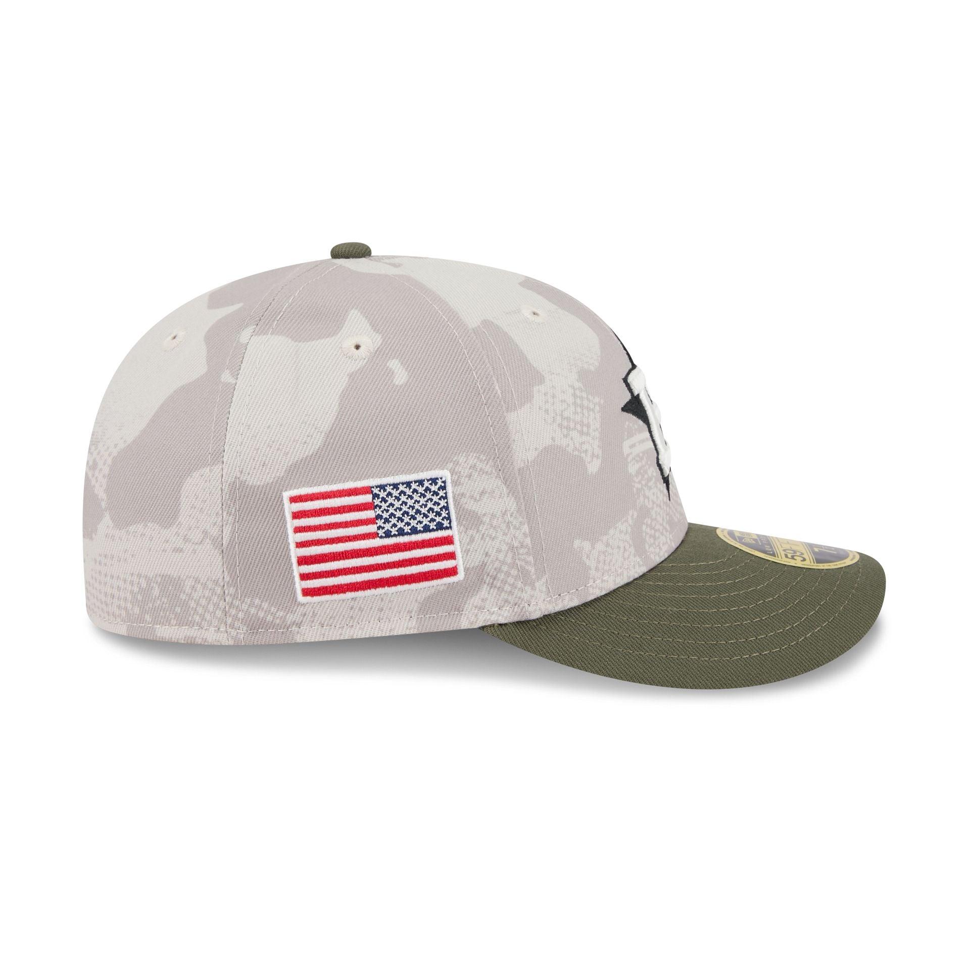 Houston Astros Armed Forces Day 2025 Low Profile 59FIFTY Fitted Hat Male Product Image