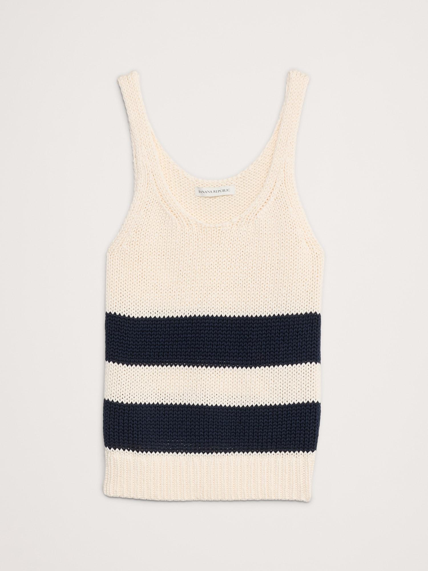 Cotton Sweater Tank Product Image
