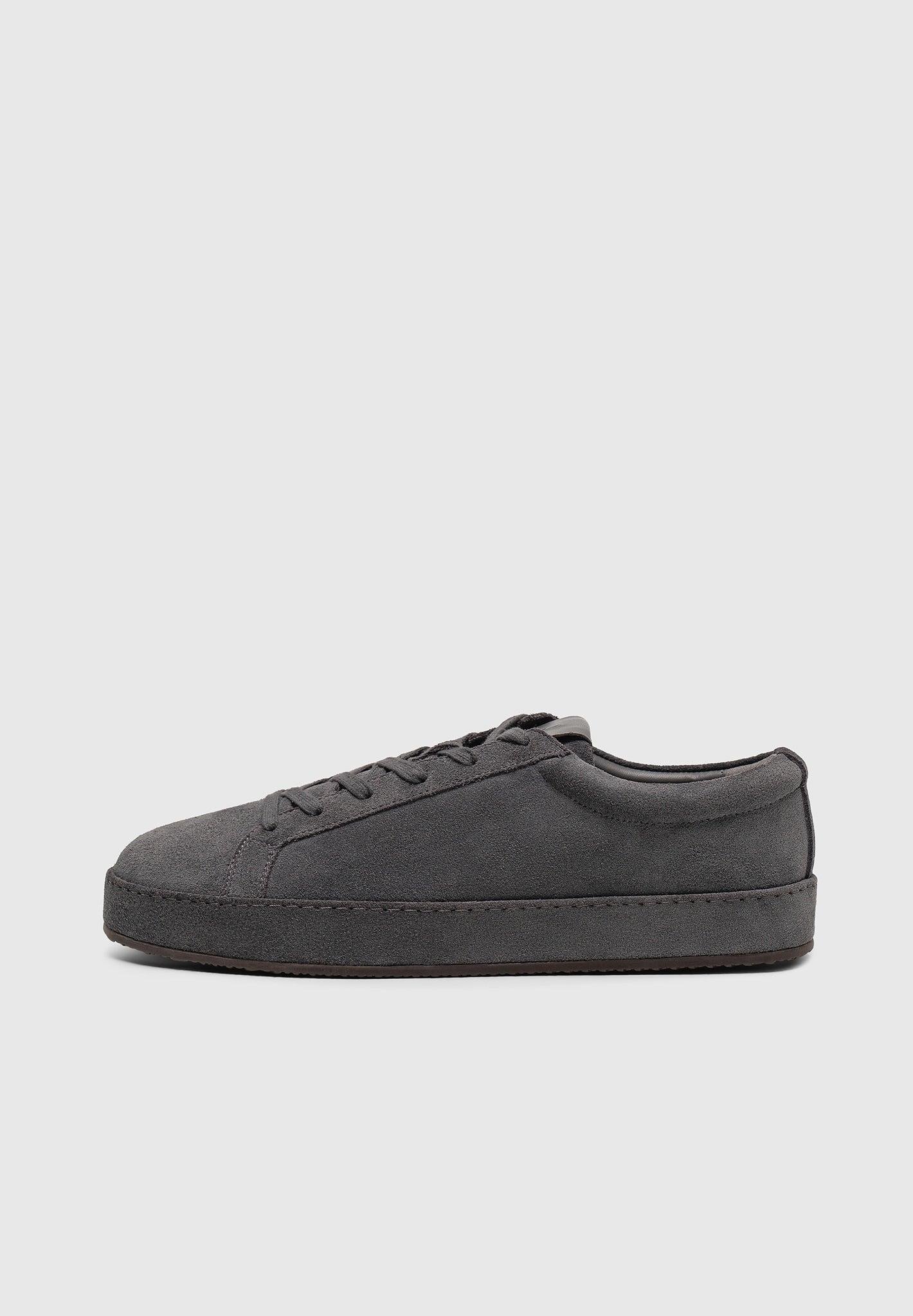Cannes - Suede Sneaker - Graphite Male Product Image