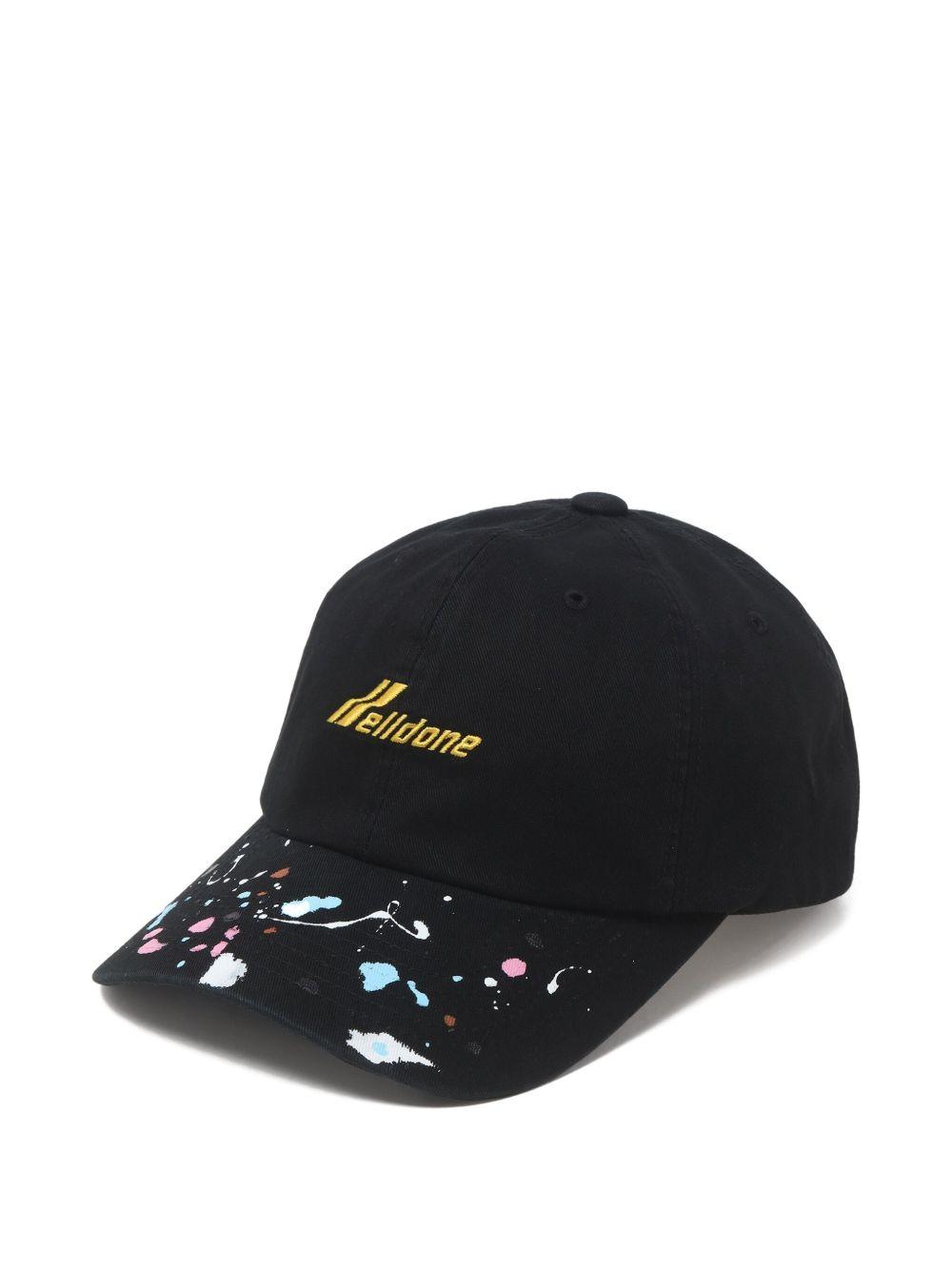 paint-splatter baseball cap hat Product Image