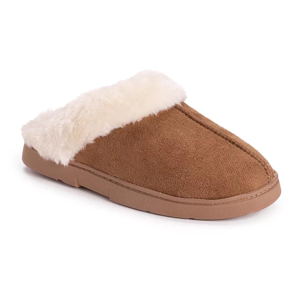 MUK LUKS Polysuede Women's Slippers,  Product Image