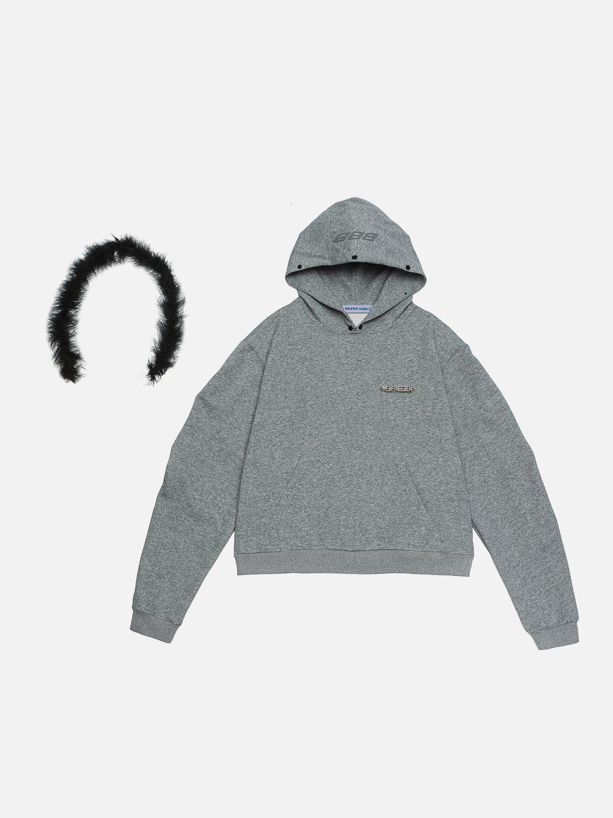 Aelfric Eden Wrinkle Sleeve Hoodie Female Product Image