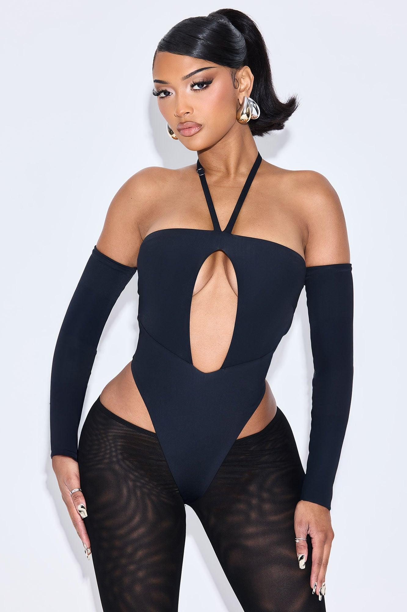 Stella 3 Piece Double Lined Pant Set - Black Product Image