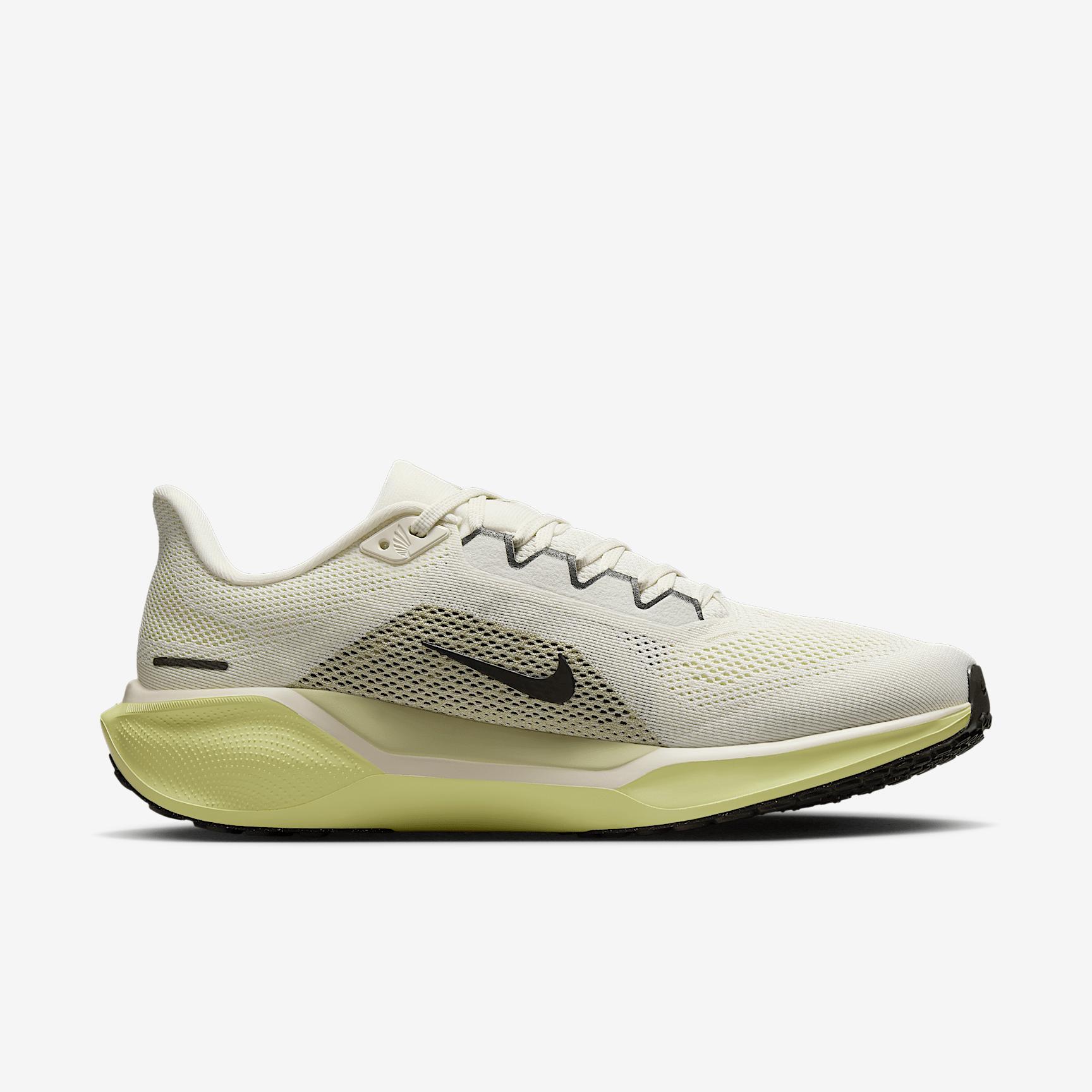 Nike Mens Nike Air Zoom Pegasus 41 - Mens Running Shoes Sequoia/Limelight/Pale Ivory Product Image