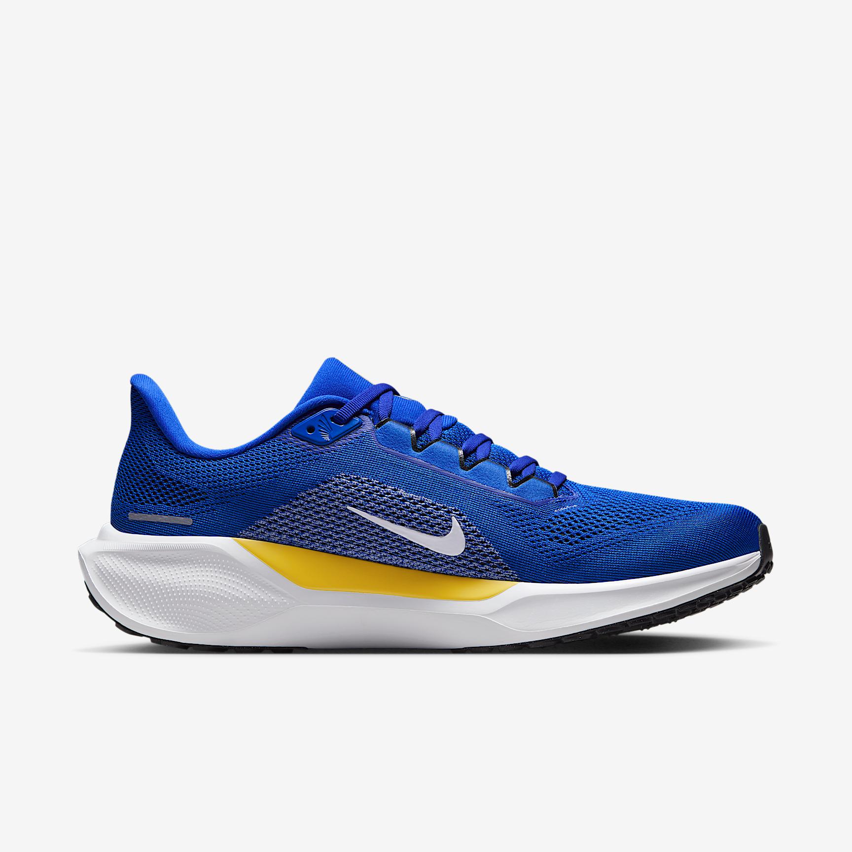 Los Angeles Rams Pegasus 41 Nike Mens NFL Road Running Shoes | IB3199-400 Product Image