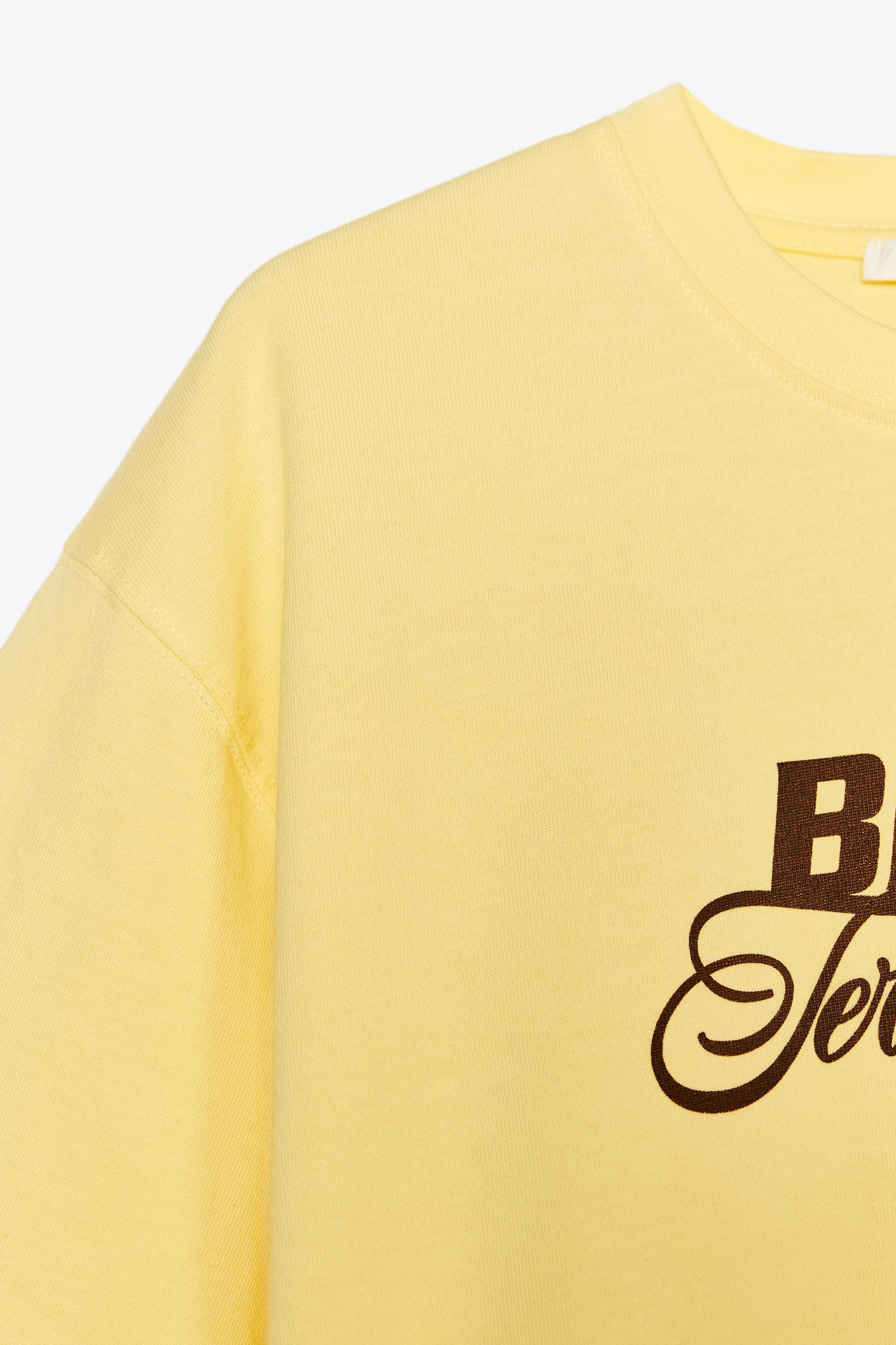 TEXT PRINT T-SHIRT Product Image