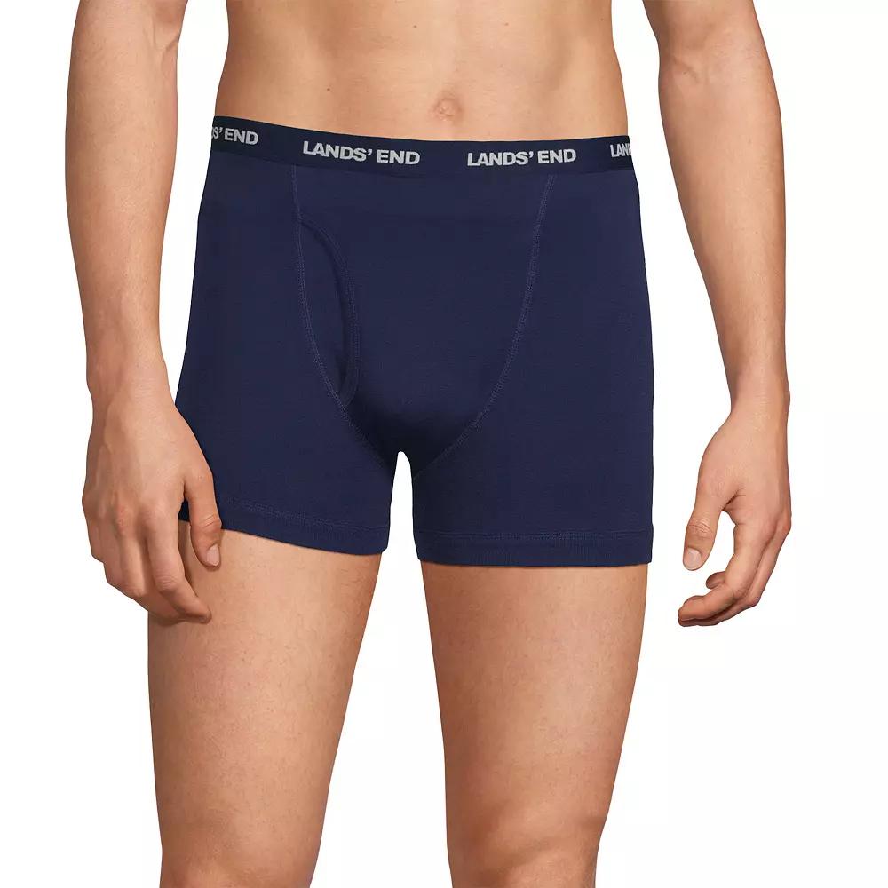 Men's Lands' End 3-pack Knit Boxer Briefs,  Product Image