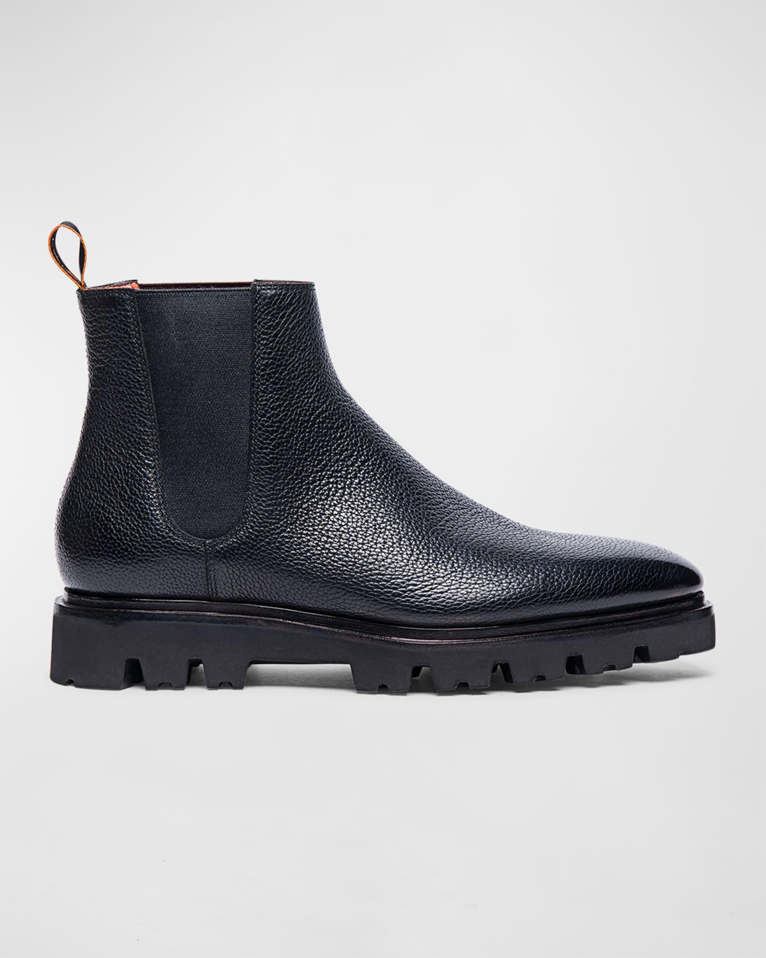 Men's Carter Leather Chelsea Boots Product Image
