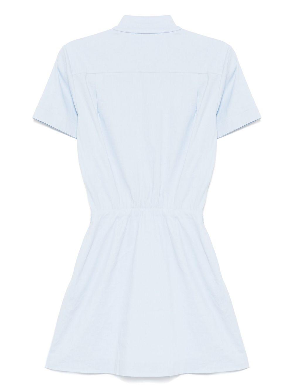 short-sleeved A-line dress Product Image