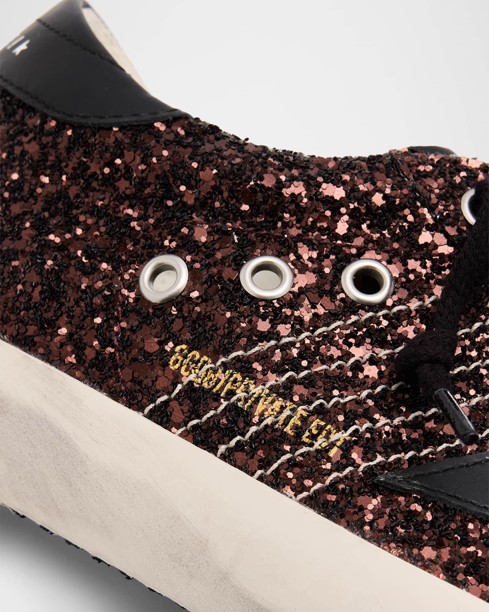 Super-Star Low-Top Glitter Sneakers Product Image