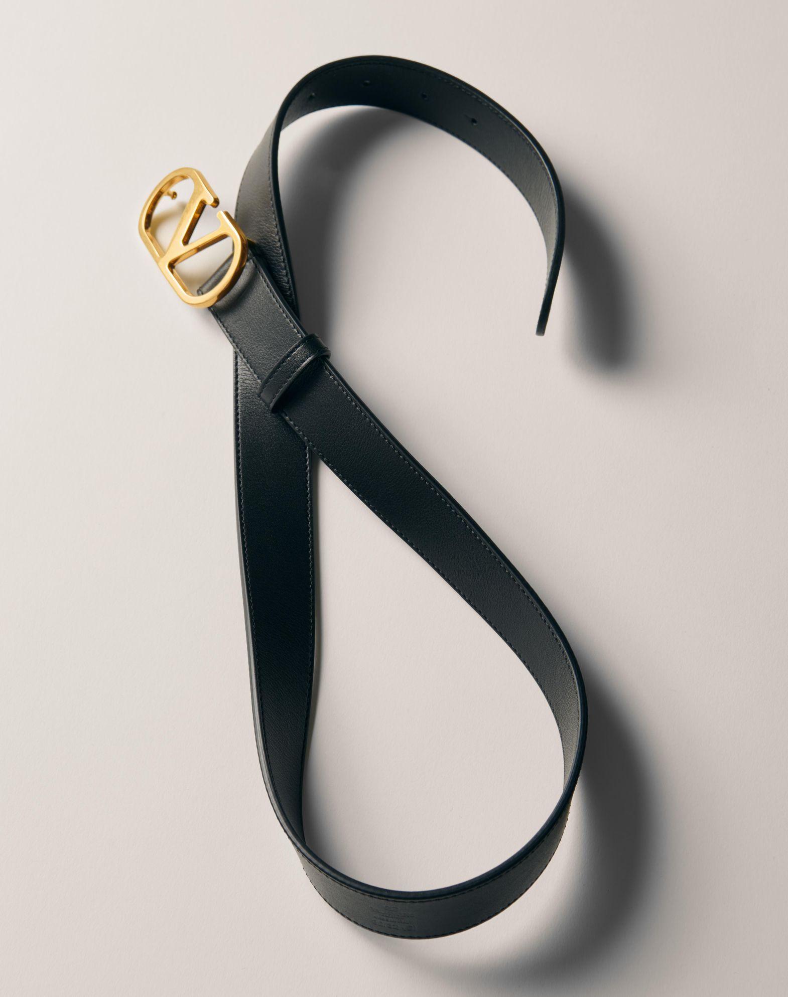 Vlogo Signature Belt In Shiny Calfskin 30 Mm Product Image