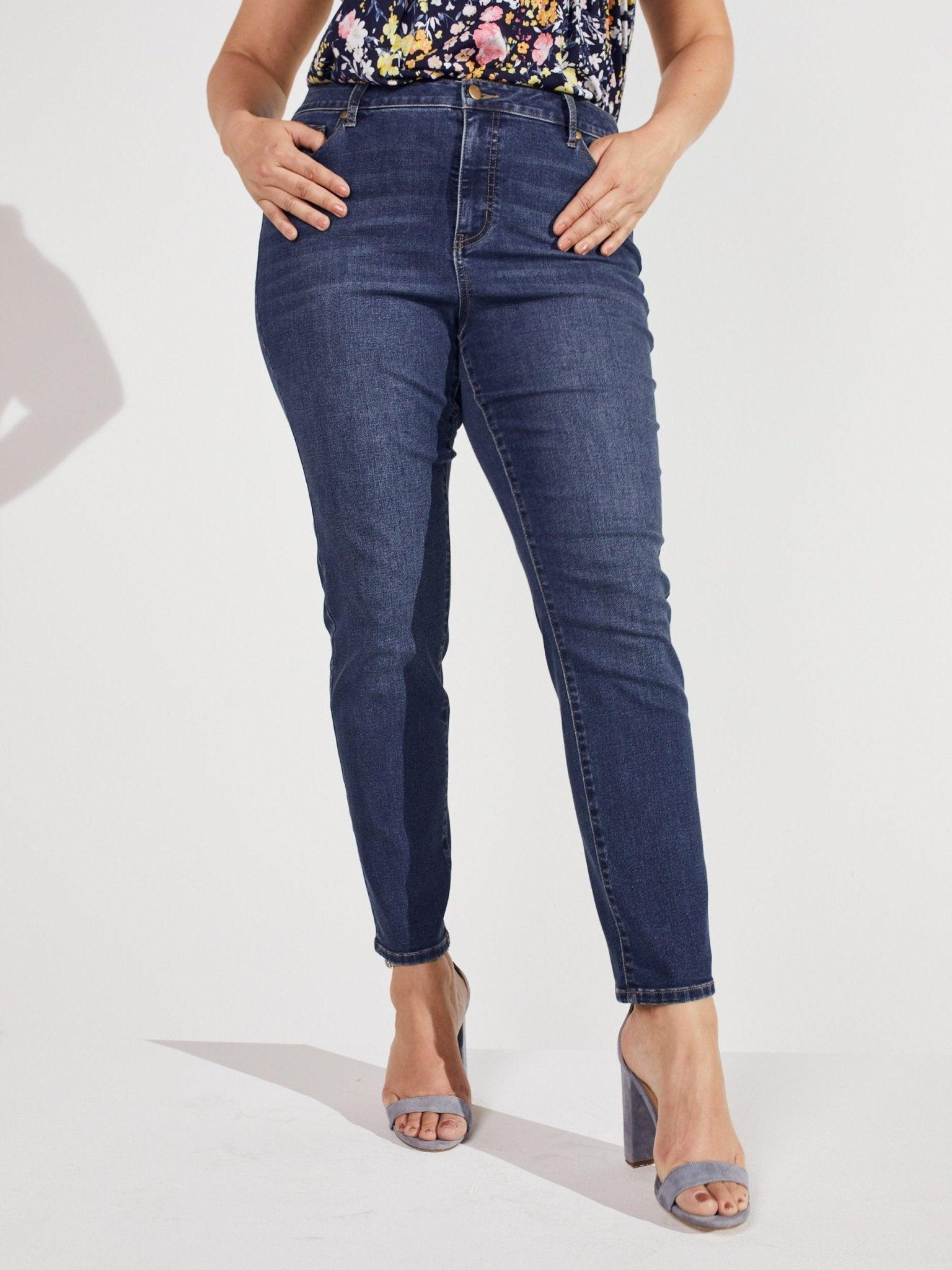 Westport Signature Skinny 5 Pocket Denim Jean - Plus Product Image