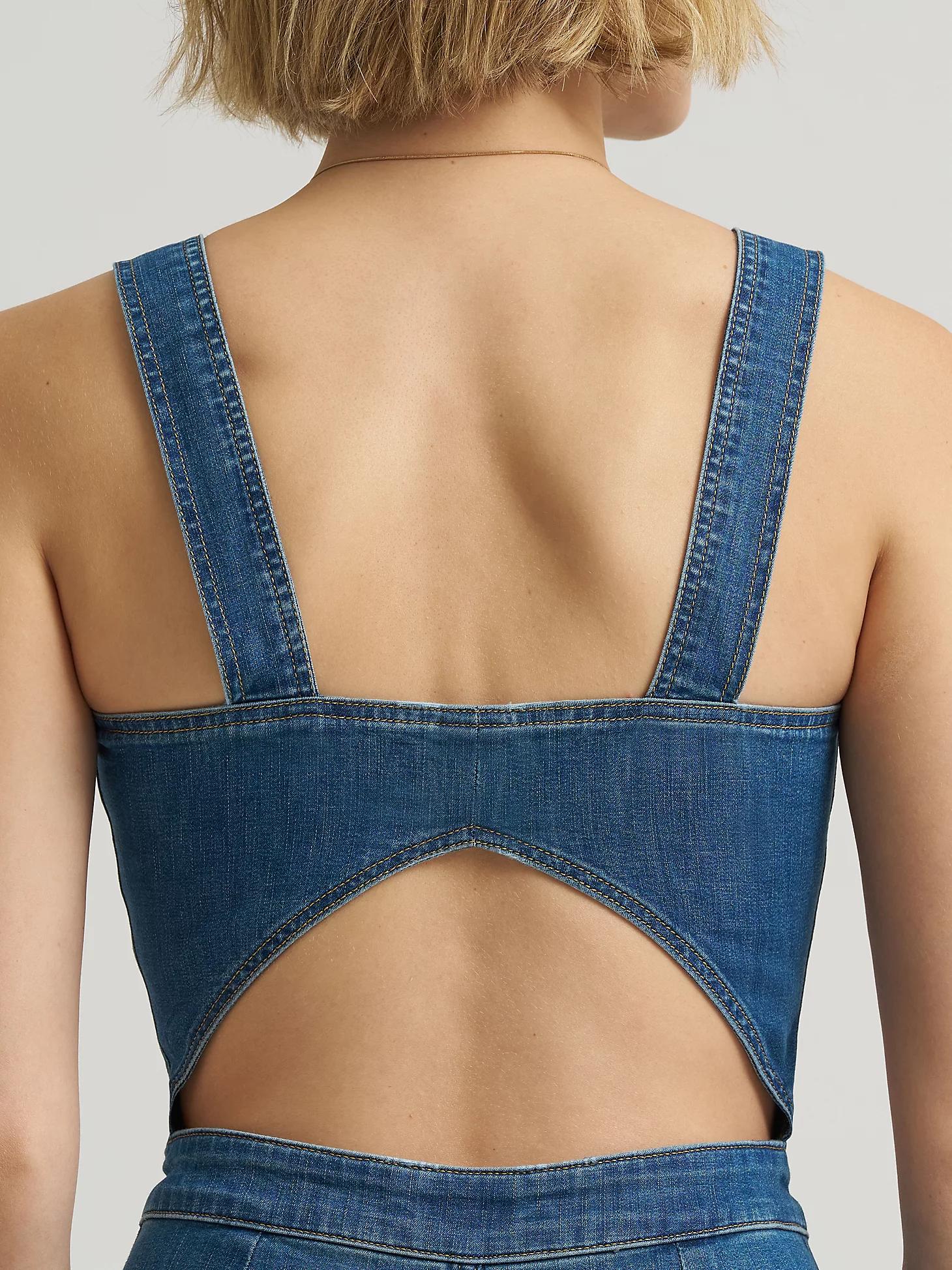 Women's Back Cut Out Denim Jumpsuit | Women's Union-Alls & Overalls | Lee® Product Image