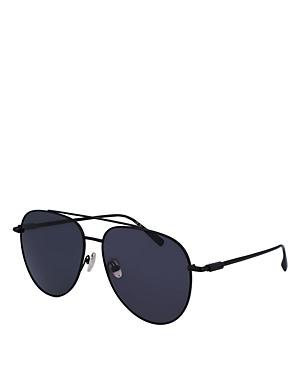Mens 60MM Navigator Metal Sunglasses Product Image