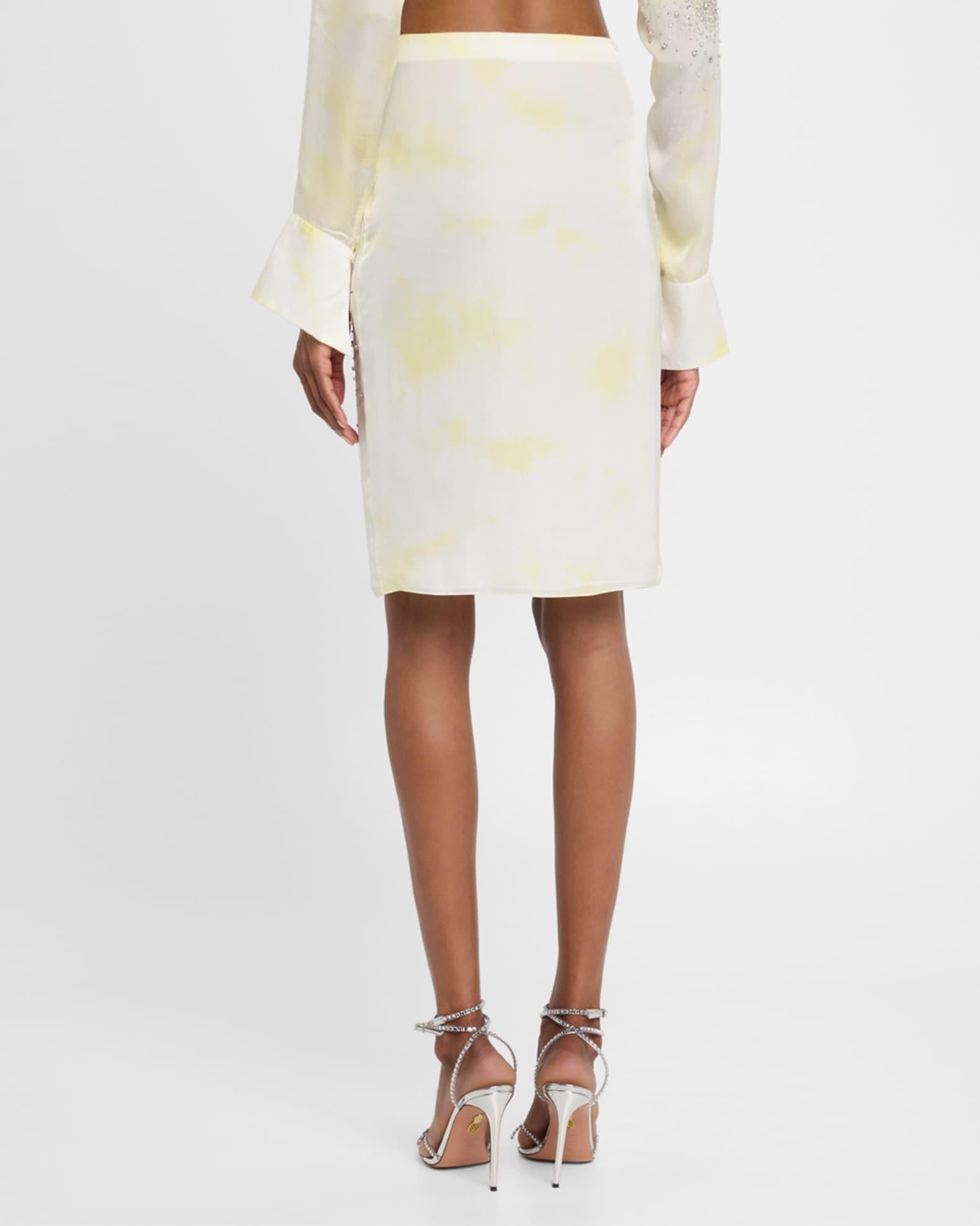 Embellished Tie-Dye Skirt  Product Image