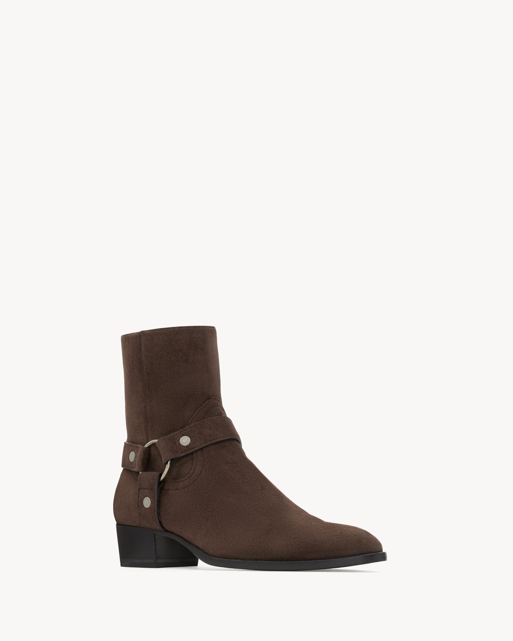 WYATT harness boots in suede Product Image