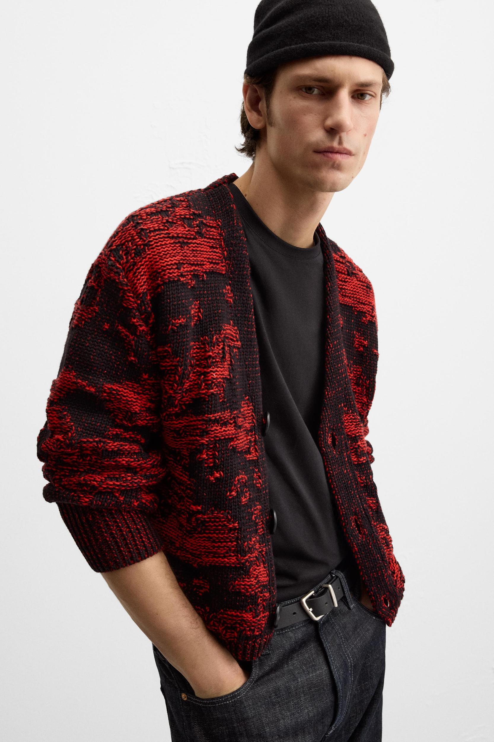 LIMITED EDITION JACQUARD CARDIGAN Product Image