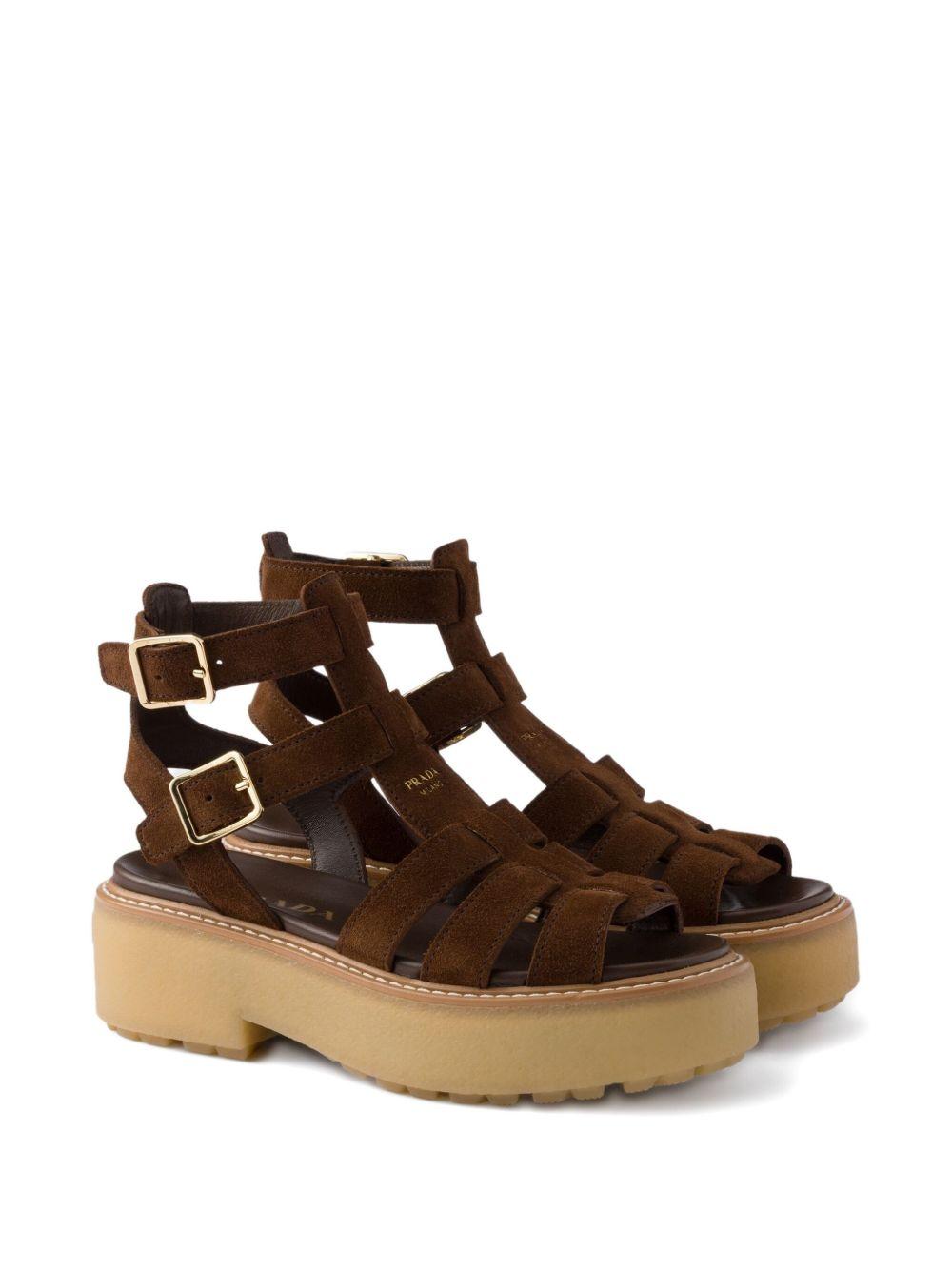 50mm buckle-strap platform sandals Product Image