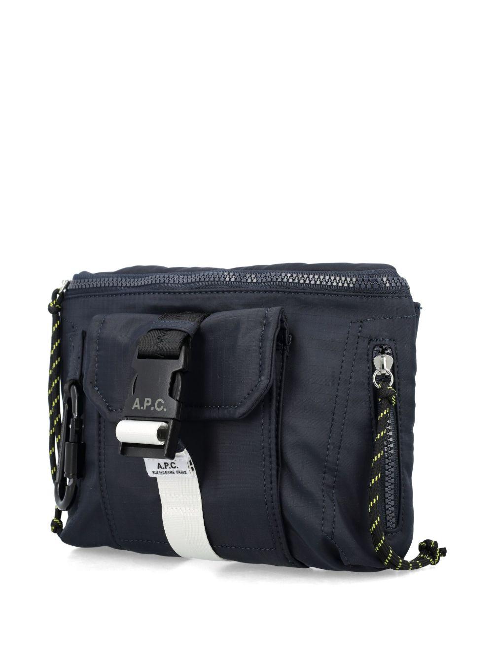 APC A.p.c. Banane Trek Shoulder Bag In Dark Navy Product Image
