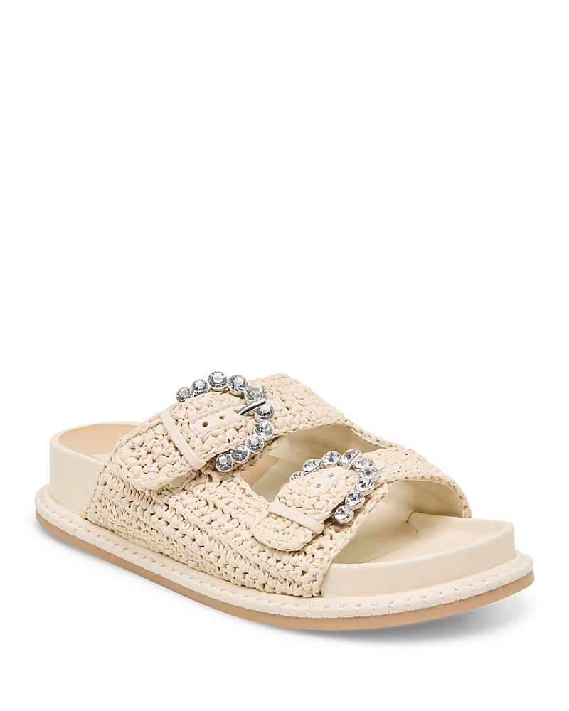Dolce Vita Womens Shauny Crystal Buckled Slide Sandals Product Image