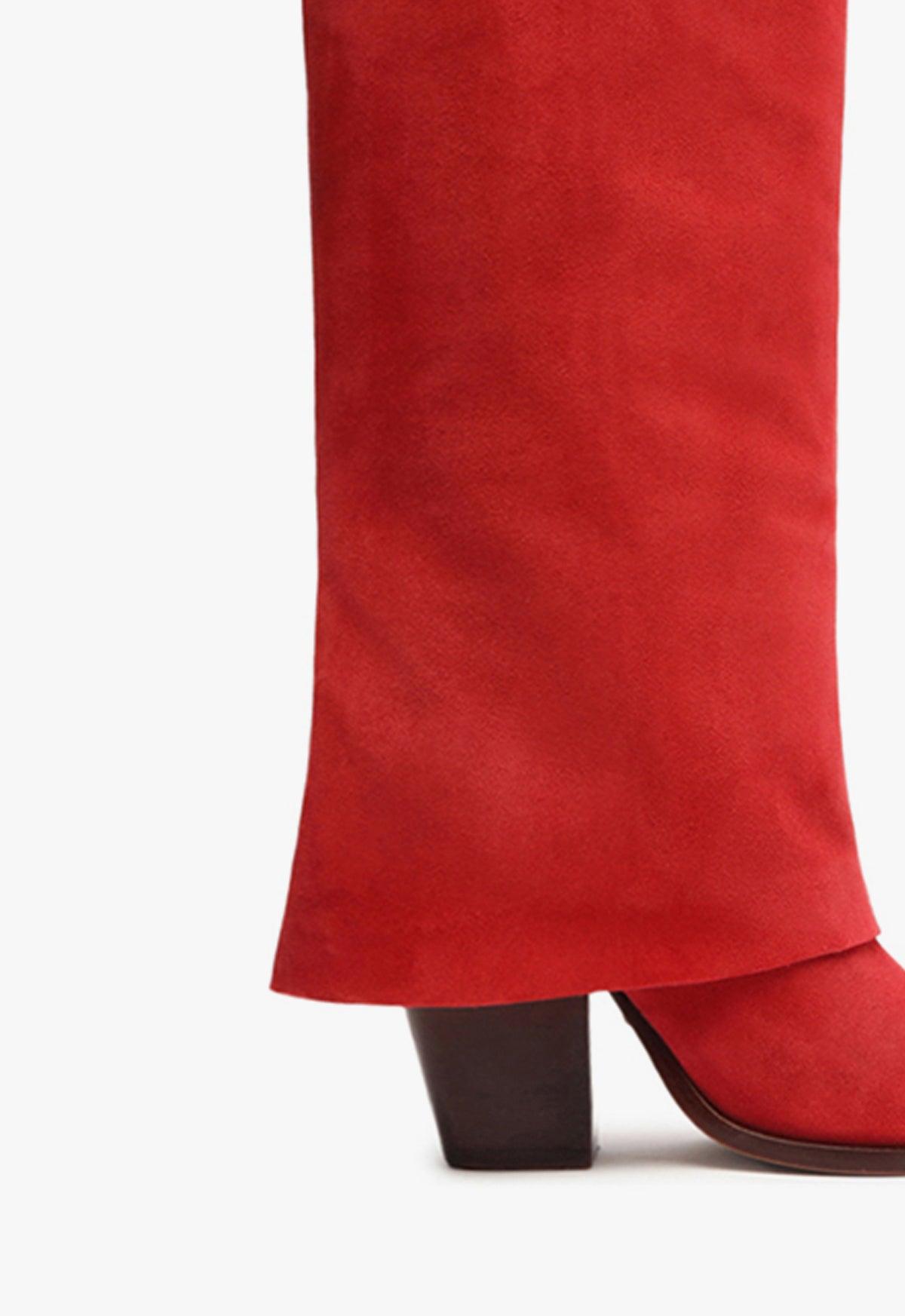 Woody Up Cloak Suede Boot Female Product Image