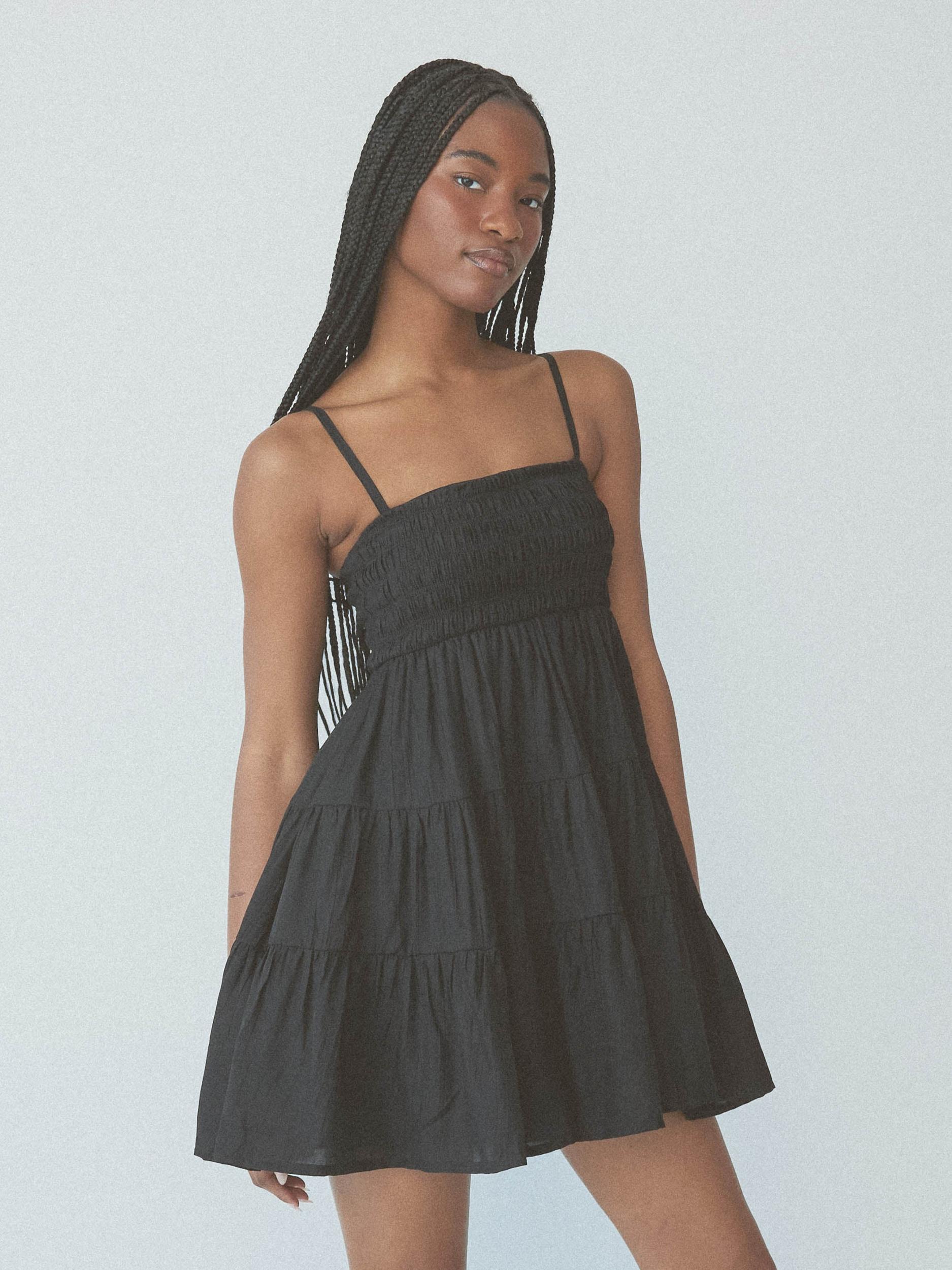 Tiered Mini Brami Dress Product Image